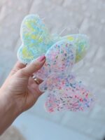 کش چهل گیس جعبه ای فانتزی مدل پروانه - تصویر 3