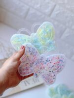 کش چهل گیس جعبه ای فانتزی مدل پروانه