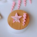گیره مو انبری صورتی(جفتی)